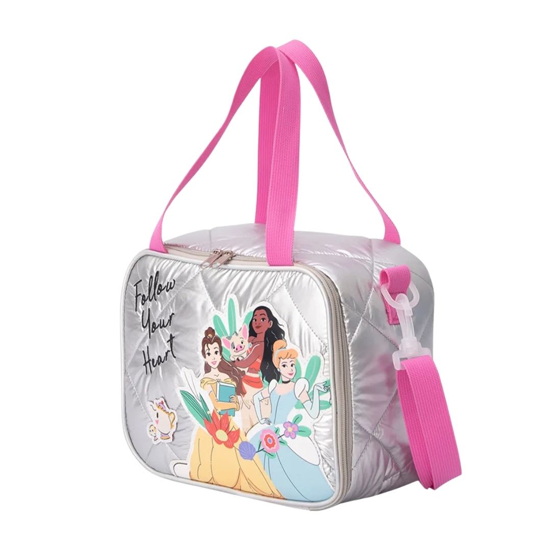 Disney Princesas Lonchera Plateada2
