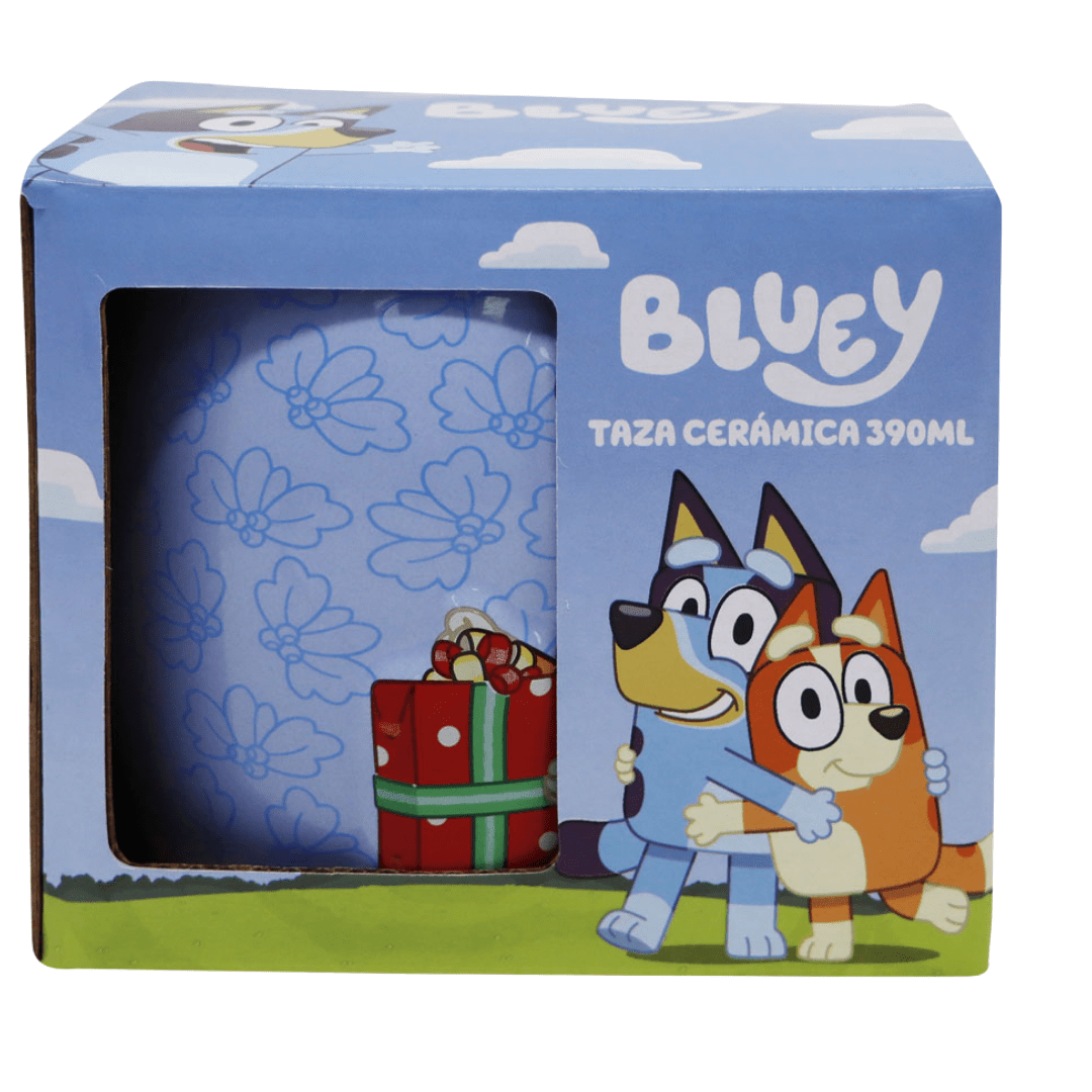Taza Mug Navidad Bluey 400ml Modelo 14