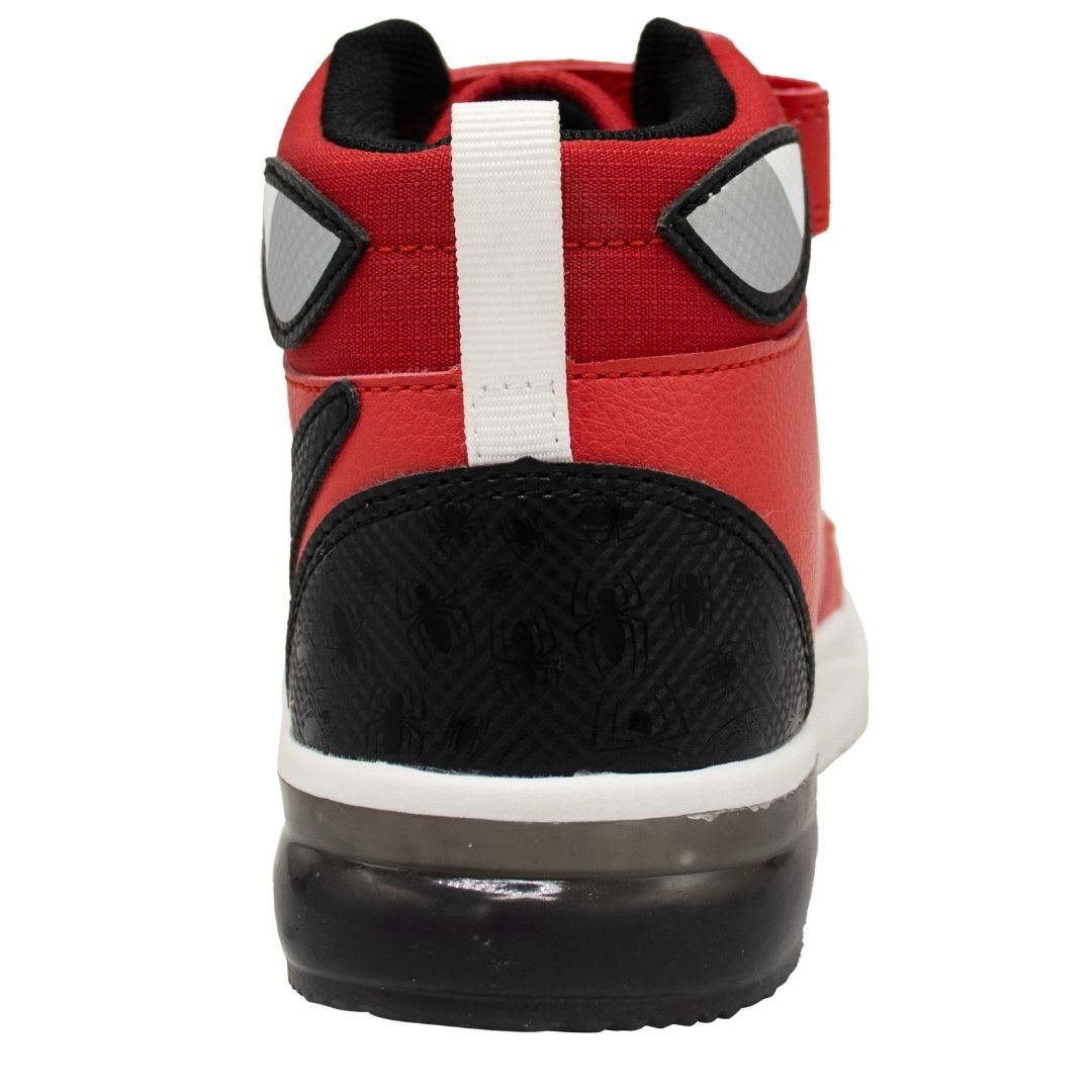 Zapatillas Niño Spiderman Botin Rojo4
