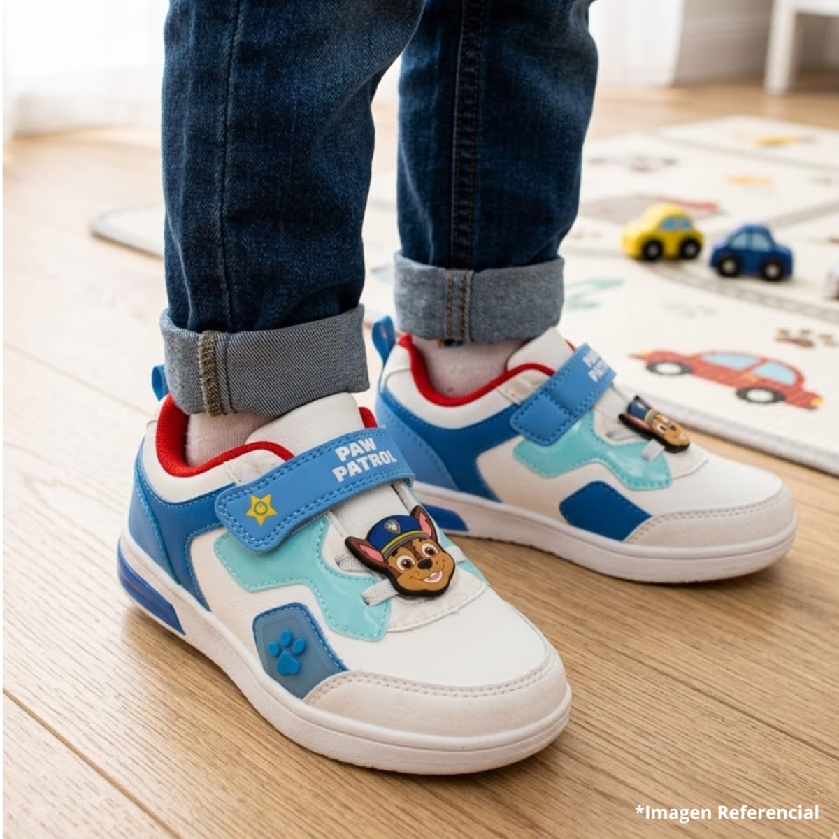Zapatillas Niño Casual Chase Paw Patrol Celeste6