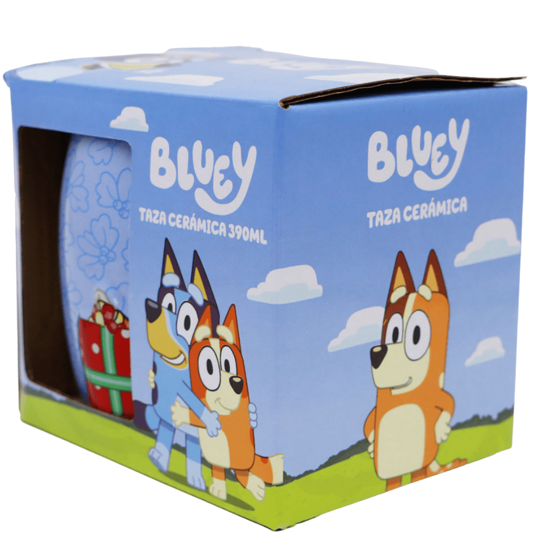 Taza Mug Navidad Bluey 400ml Modelo 15