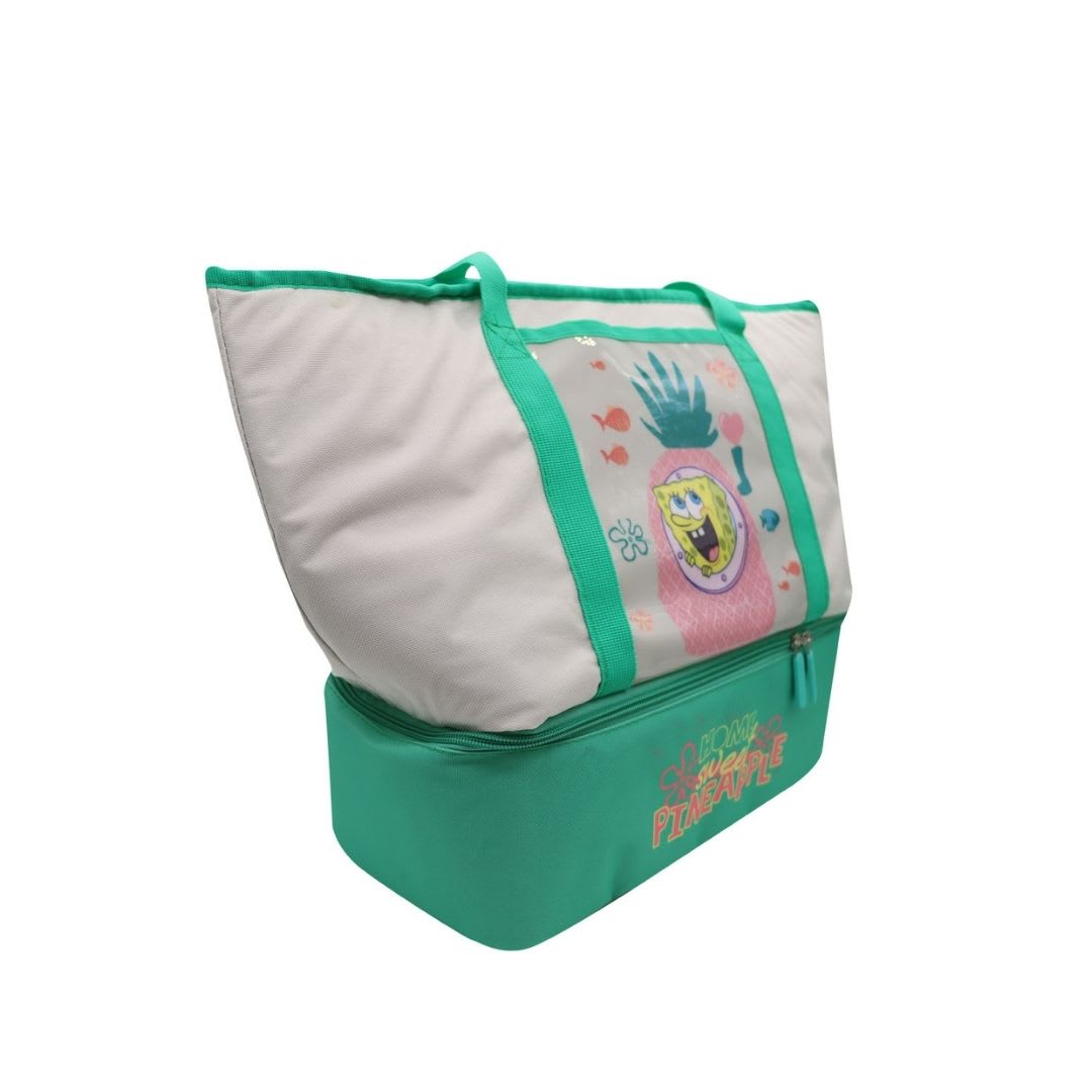 Bolso Mujer Cooler Bob Esponja Clasico3