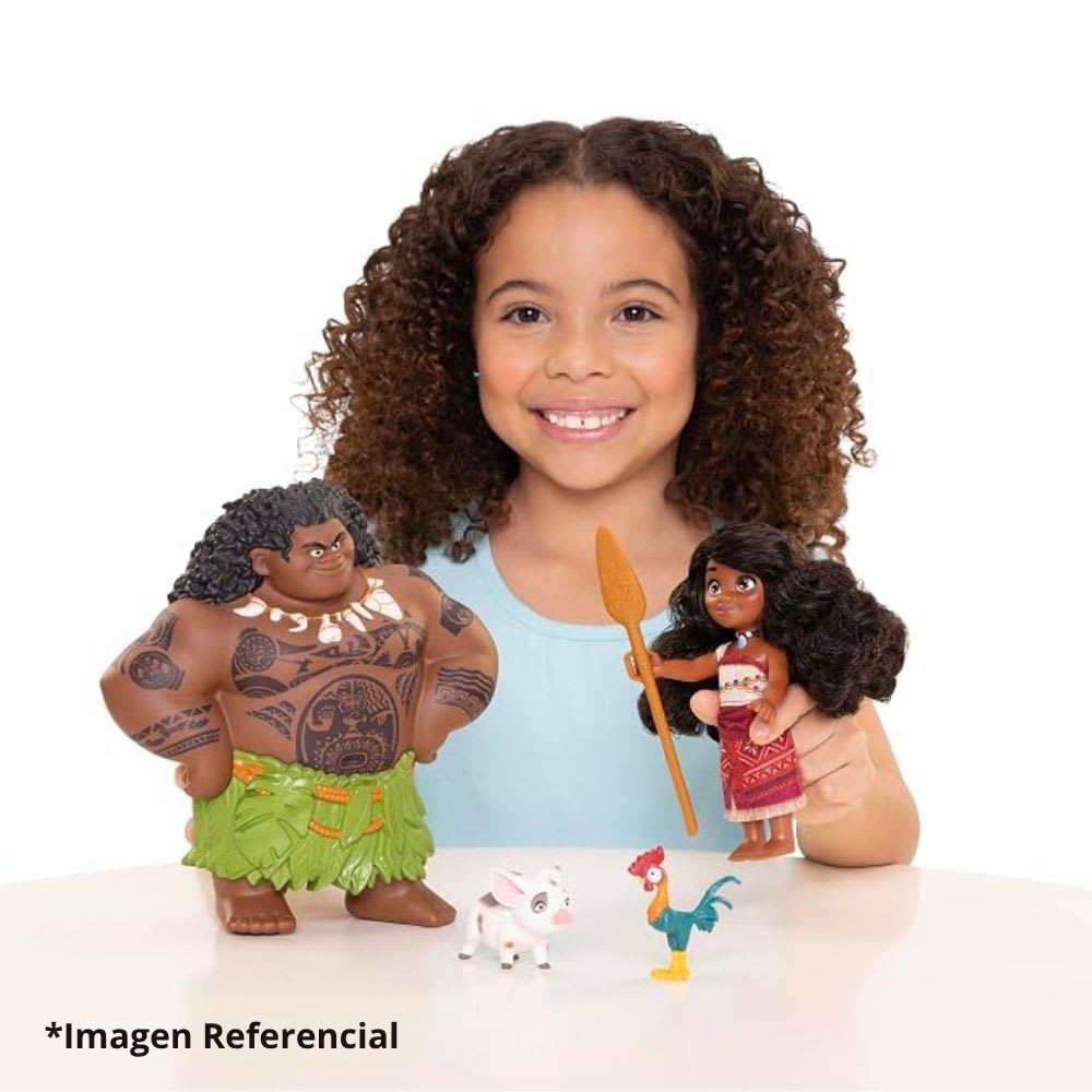 Playset Muñeca Moana 2 Maui HeiHei y Pua4