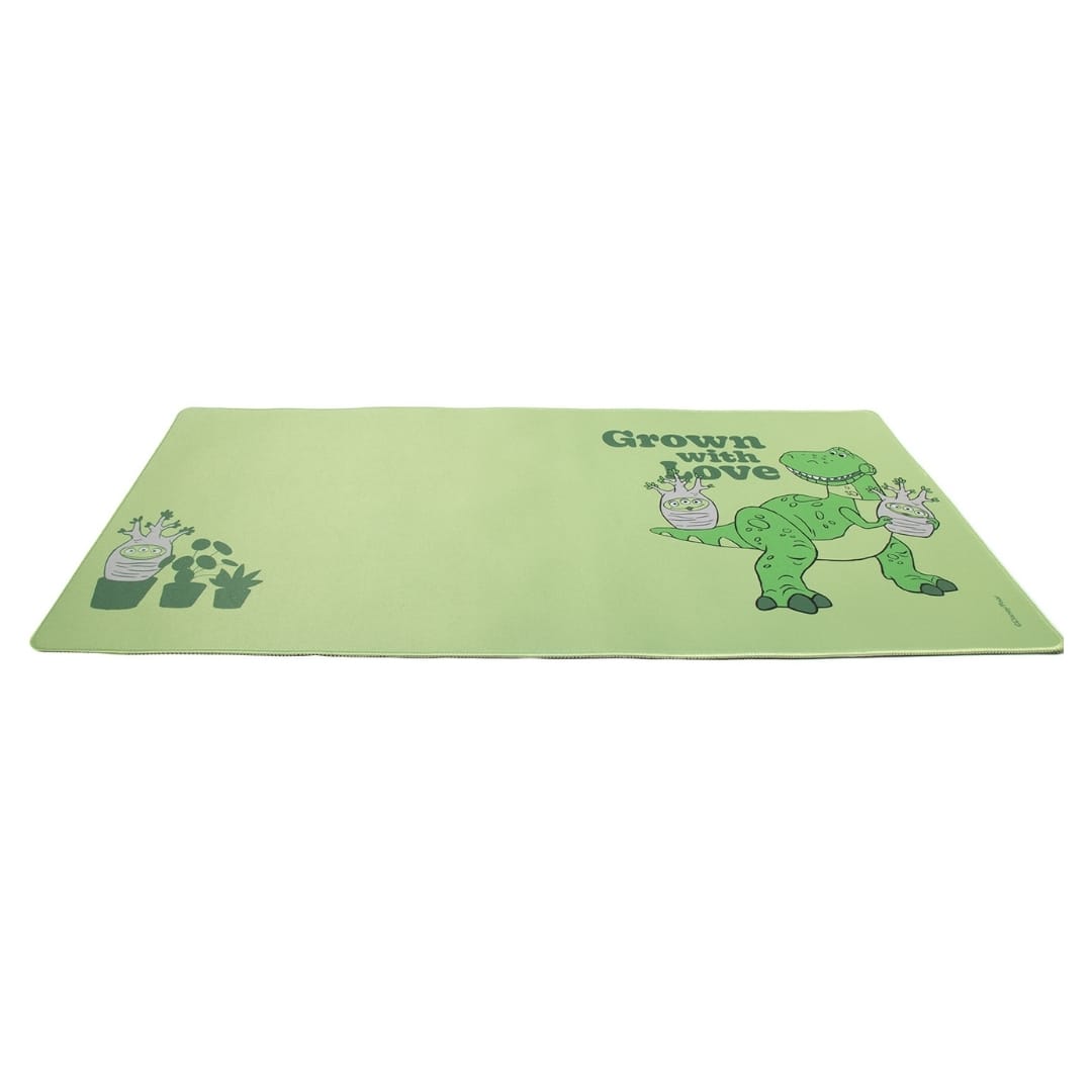 Mouse Pad Desk Rex Toy Story Pixar Neopreno Antideslizante 80x40 CM Verde2