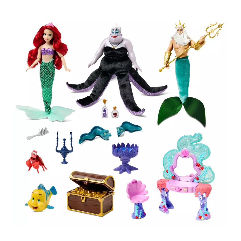 Gift Set Ariel La Sirenita Disney Store 2024 | La Juguetería de Mamá