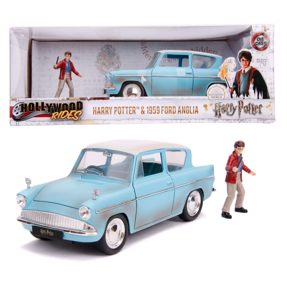 Juguete Carro Harry Potter Ford Anglia 1959 Figura Harry 0