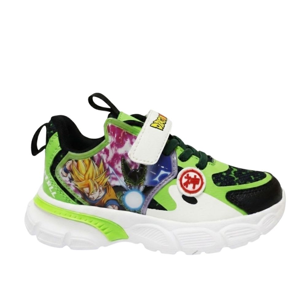 Zapatillas Niño Dragon Ball Goku Verde con Luces 0