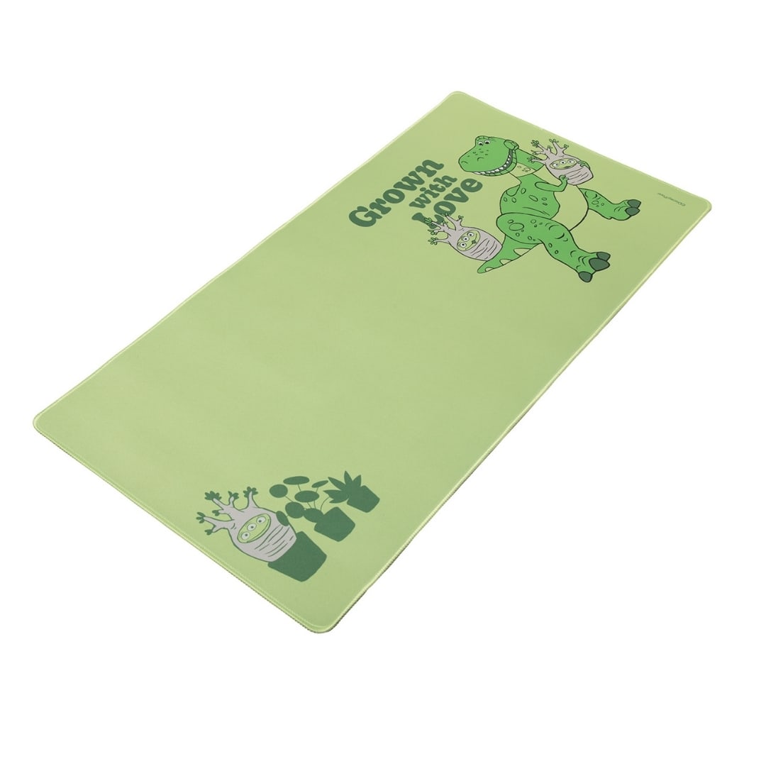 Mouse Pad Desk Rex Toy Story Pixar Neopreno Antideslizante 80x40 CM Verde3