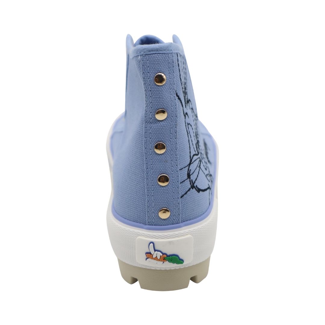 Zapatillas Botin Mujer Looney Tunes Casual Celeste5