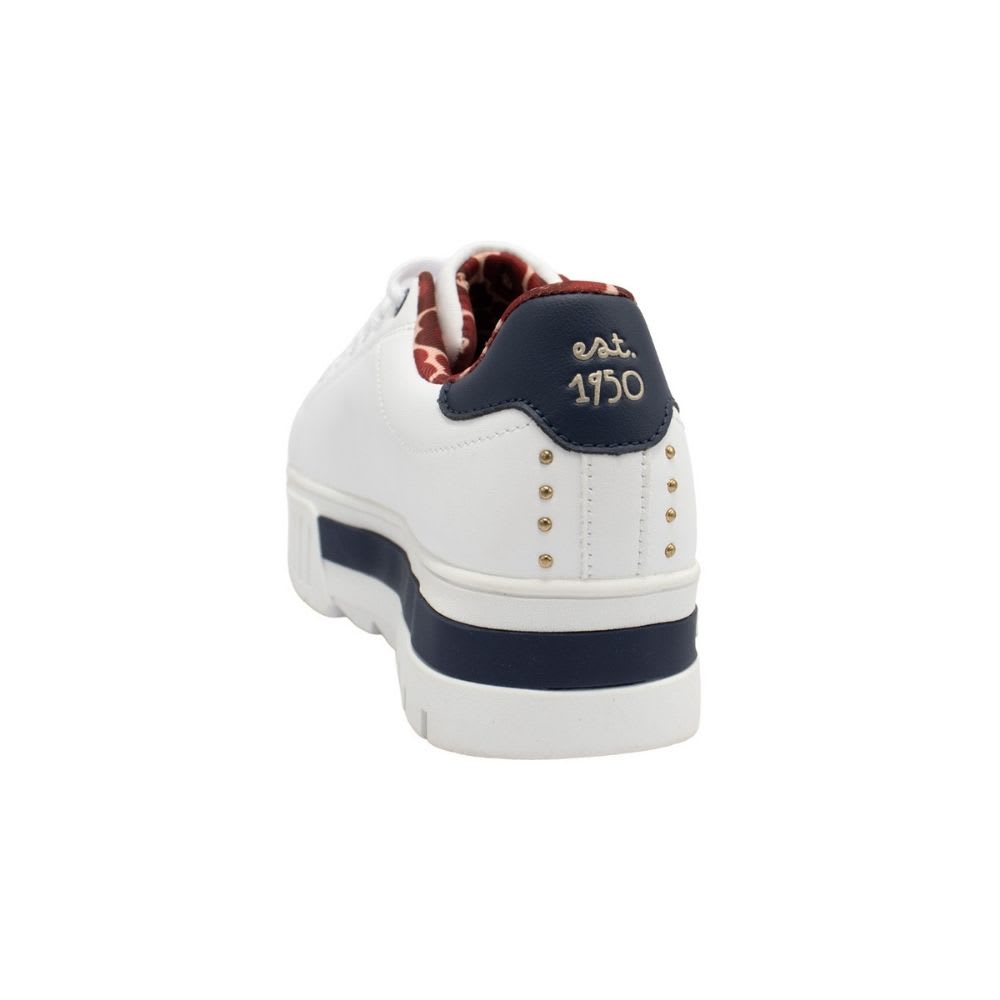 Zapatillas Mujer Casual Snoopy Blanco Azul5