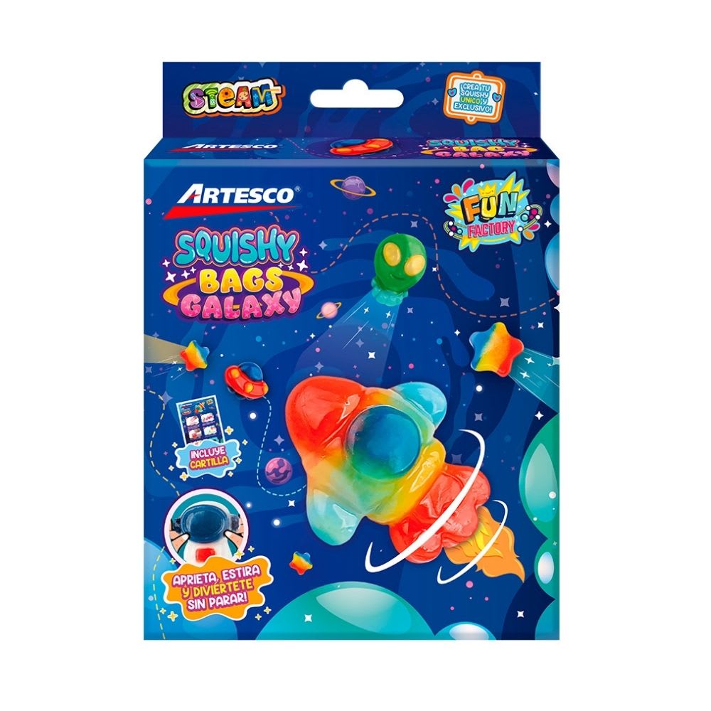 Pack Creativo Artesco Squishy Bags Galaxy 0