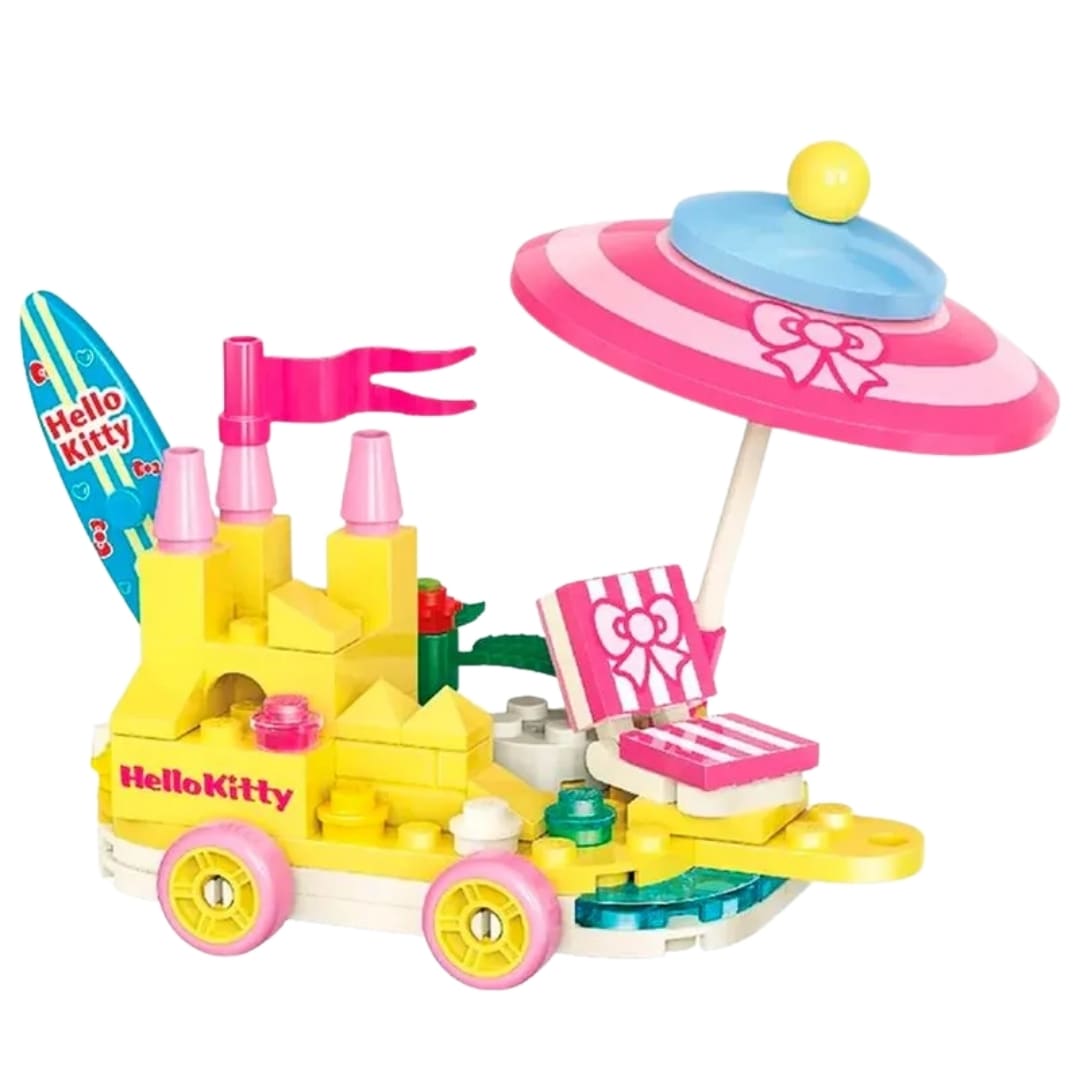 Keeppley Sanrio Hello Kitty - Mini Escenario Armable Momento Soleado3