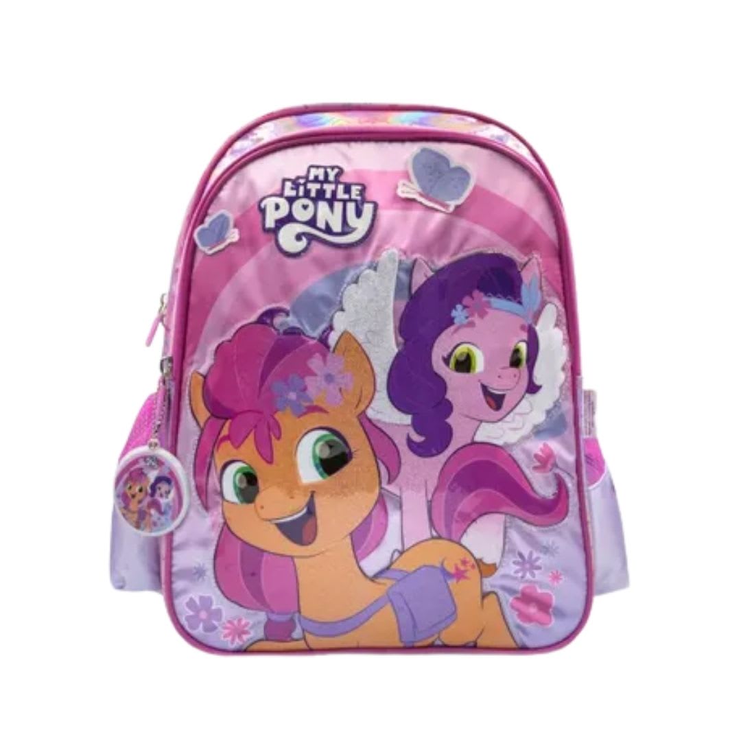 Mochila Oficio + Lonchera + Cartuchera My Little Pony Lila2