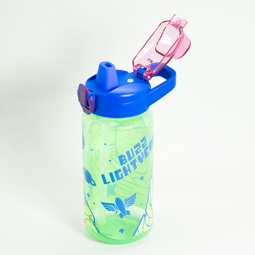 Botella Tomatodo Buzz Ligthyear Toy Story 5 Tapa con Boton Cañita Keep 650 ML6
