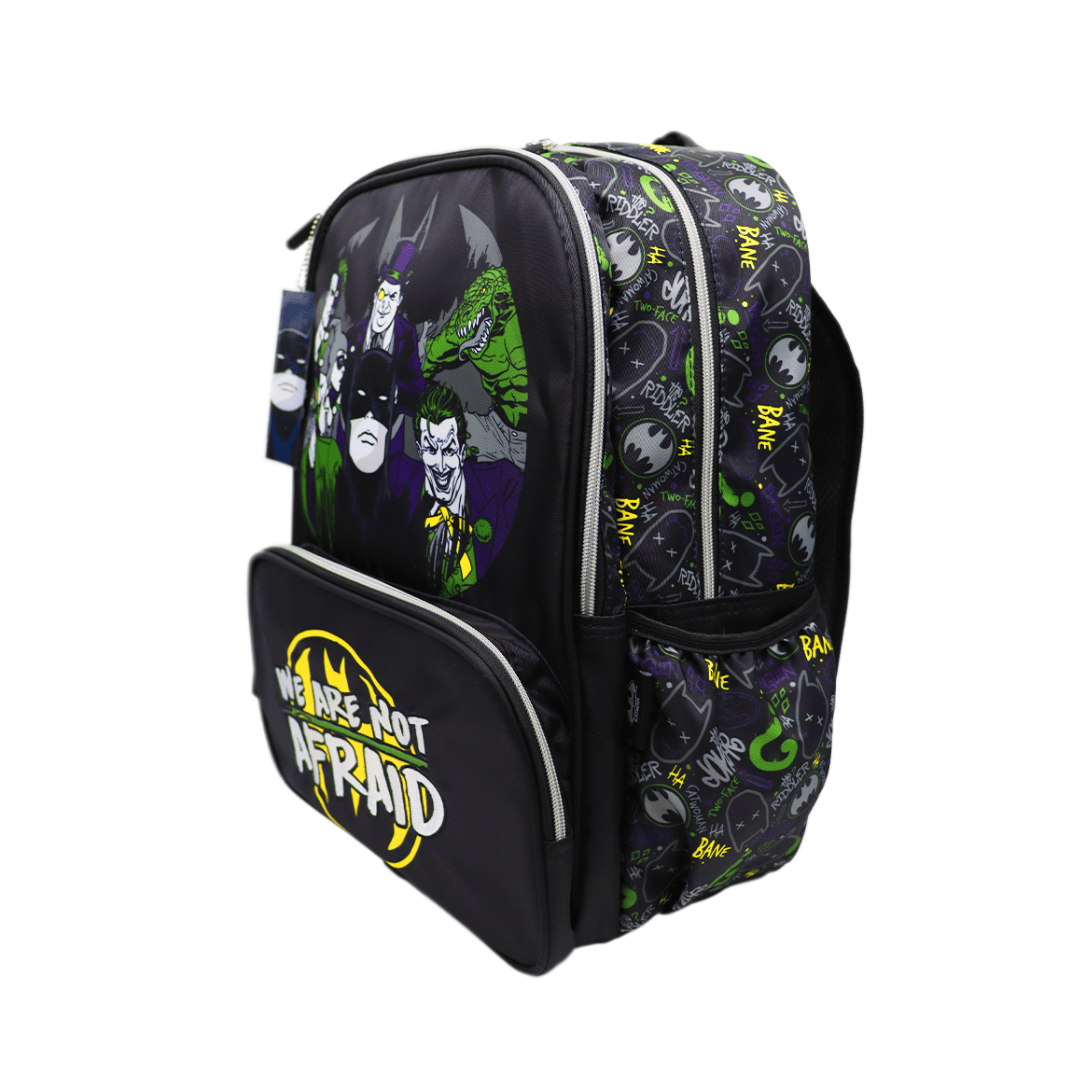 Pack Escolar Mochila Oficio Premium Villanos DC Comics Juvenil2