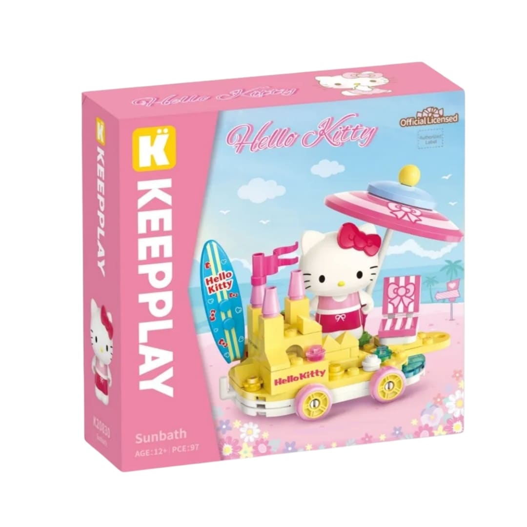 Keeppley Sanrio Hello Kitty - Mini Escenario Armable Momento Soleado4