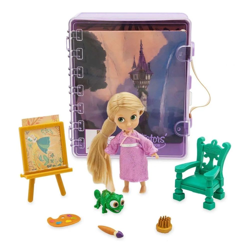 Muñeca Rapunzel Animator Enredados Mini Playset2