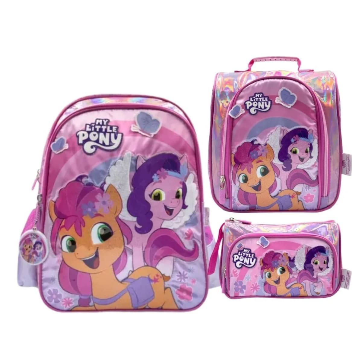 Pack Escolar Mochila My Little Pony Lila Oficio 0
