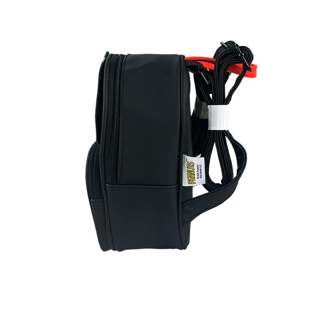 Mini Mochila Juvenil Snoopy Peanuts Negro2