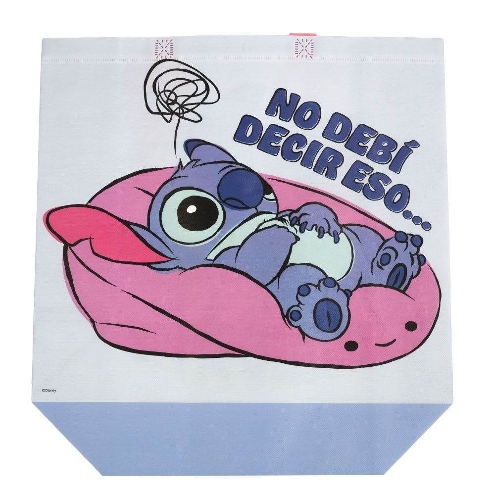 Bolsa Reutilizable Stitch Azul 39 x 44 x 18 cm2