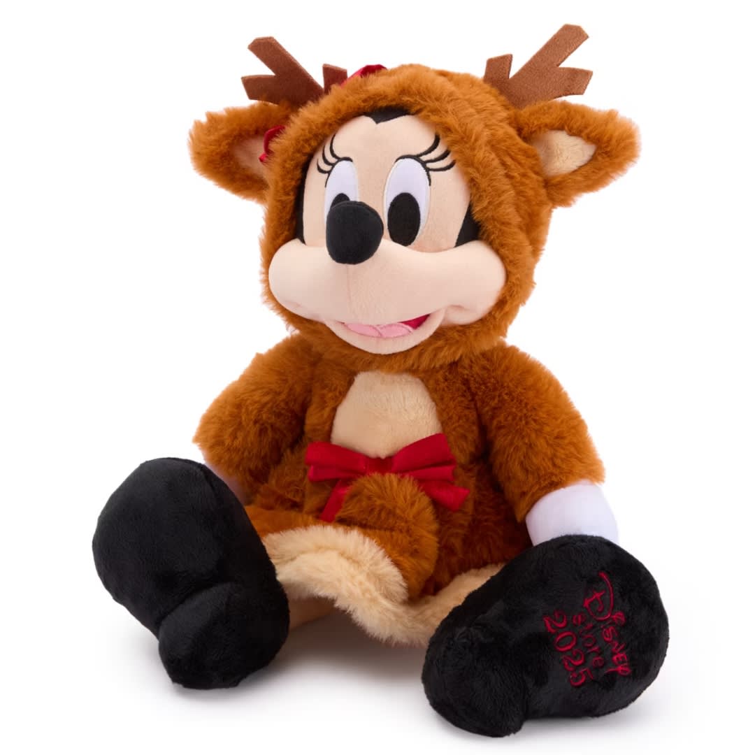 Peluche Navideño Minnie Mouse Reno 34 cm Disney Store2