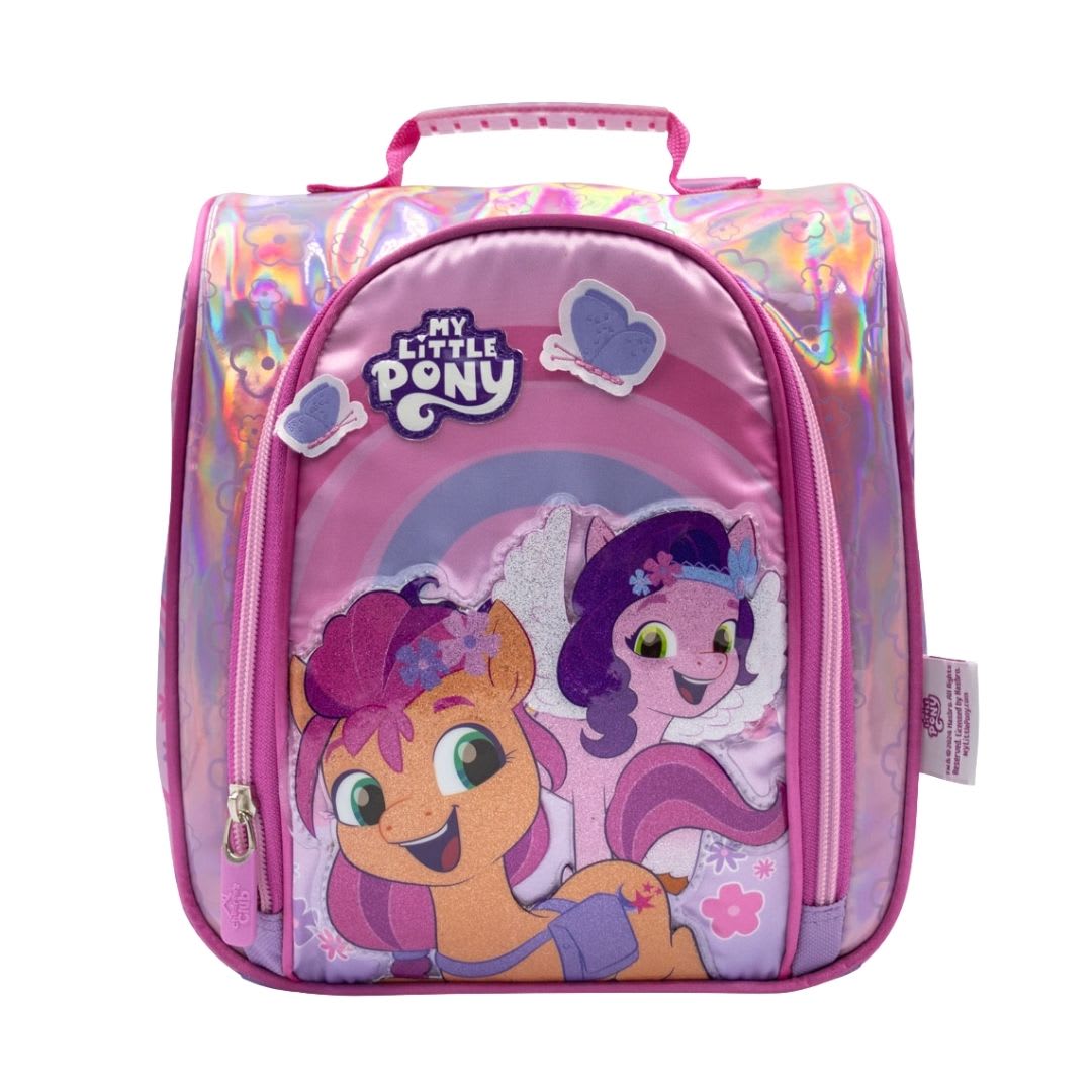Mochila Oficio + Lonchera + Cartuchera My Little Pony Lila3