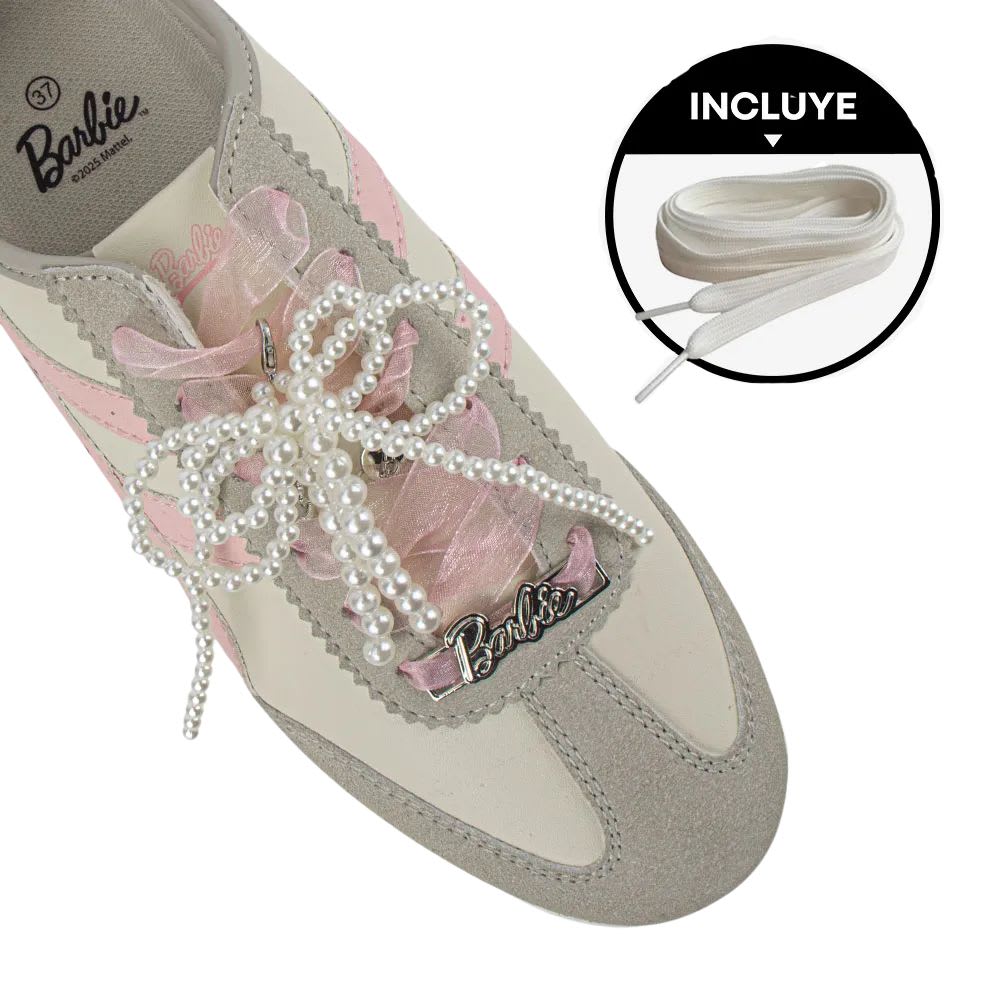 Zapatillas Mujer Casual Barbie Rosado3
