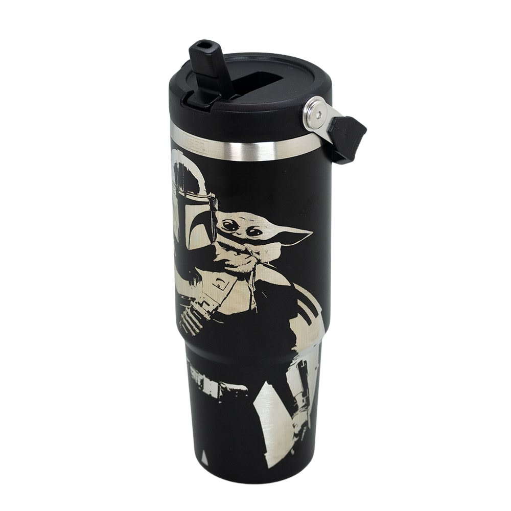 Botella Tomatodo Insulado Acero Termico Mandalorian y Grogu Baby Yoda Star Wars Keep 850 ML3