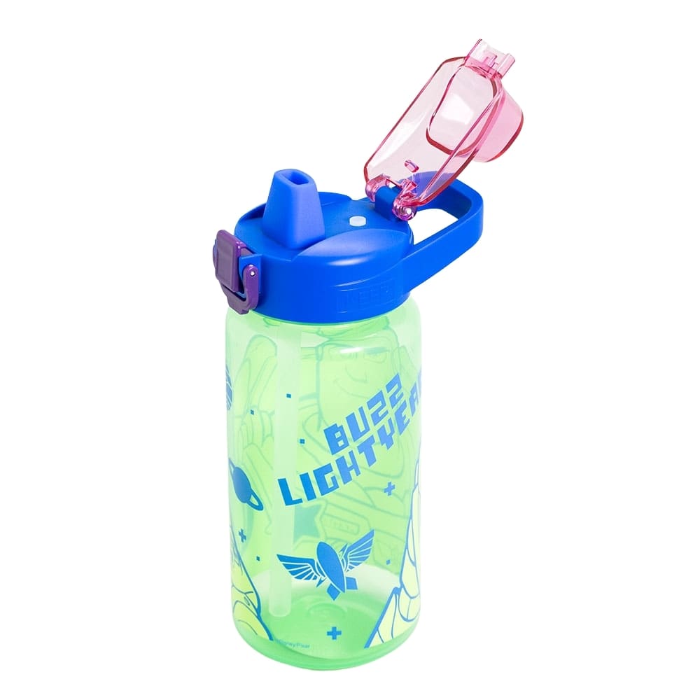 Botella Tomatodo Buzz Ligthyear Toy Story 5 Tapa con Boton Cañita Keep 650 ML6