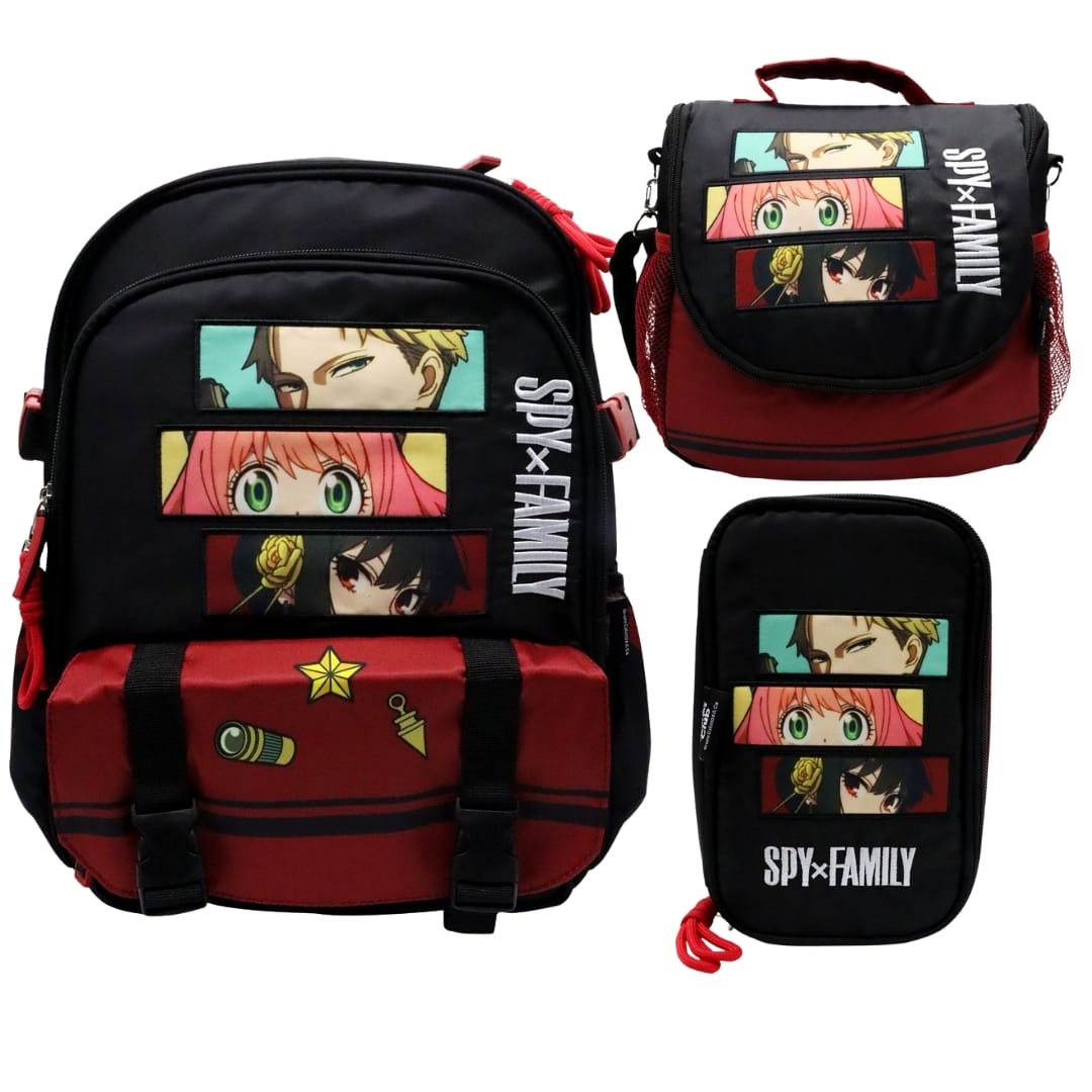 Pack Escolar Mochila Spy x Family Juvenil Oficio1