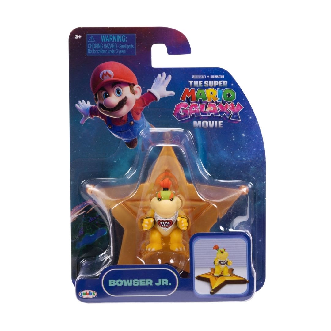 Figura Coleccionable Super Mario Galaxy Bowser Jr 4 cm Nintendo4