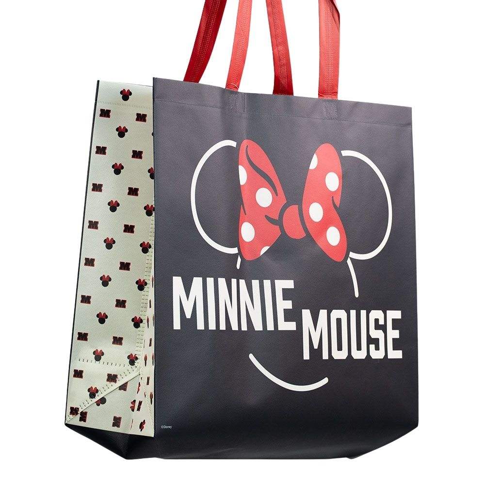 Bolsa Reutilizable Minnie Mouse Negra 39 x 44 x 18 cm2