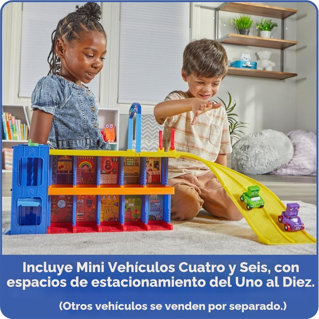 Pistas de autos Number blocks2