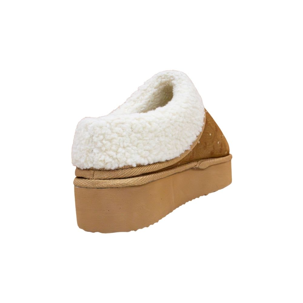 Pantuflas Peluche Mujer Minnie Mouse Marron4