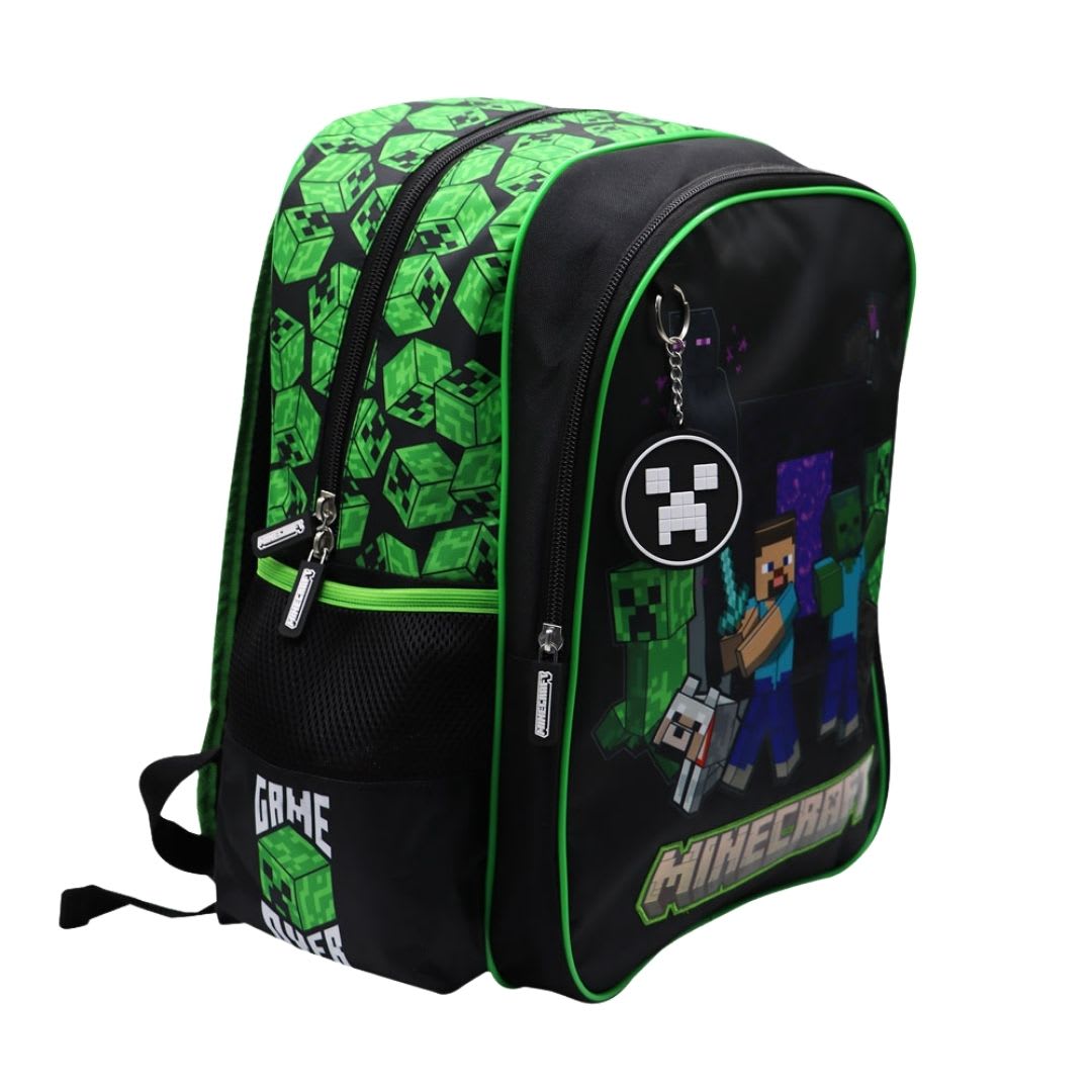 Pack Escolar Mochila Minecraft Oficio2