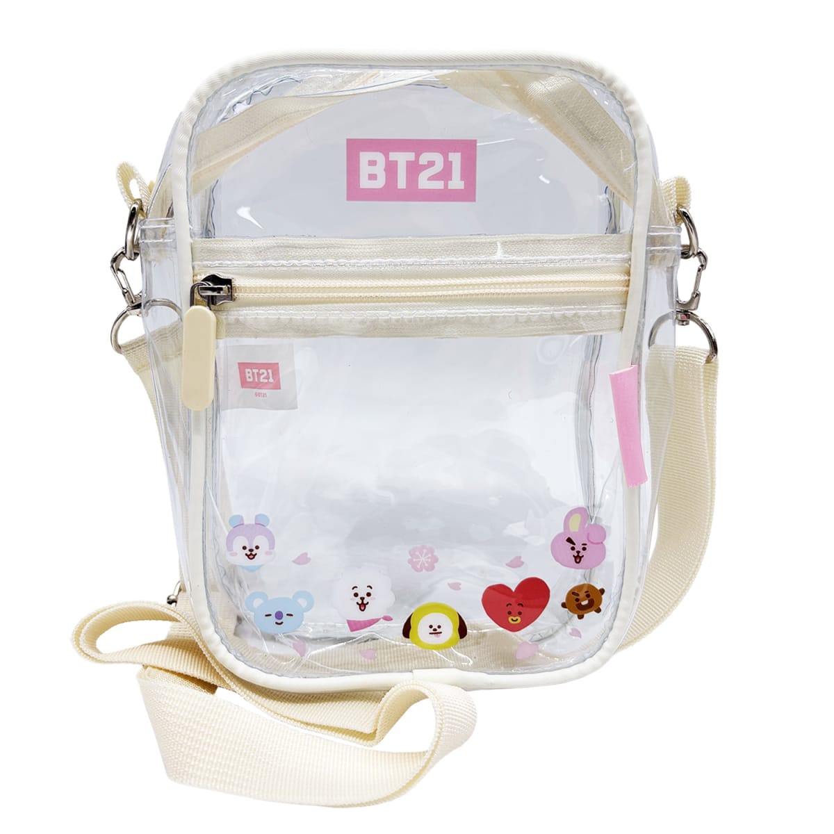 Morral Crossbody BTS BT21 Kawai Transparente 0
