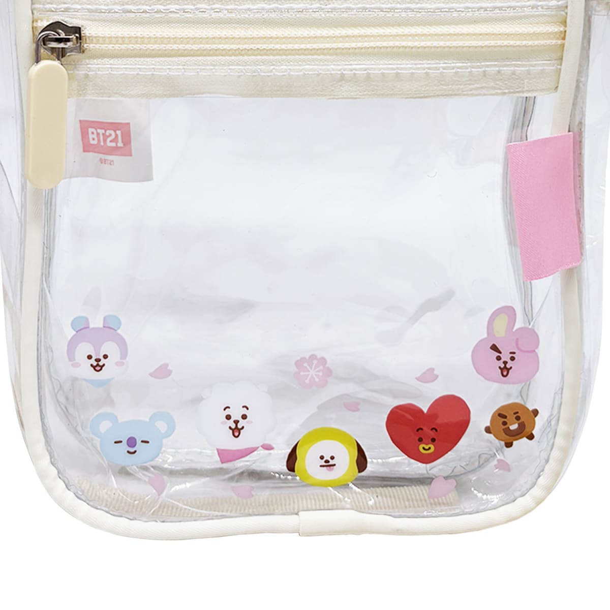 Morral Crossbody BTS BT21 Kawai Transparente3