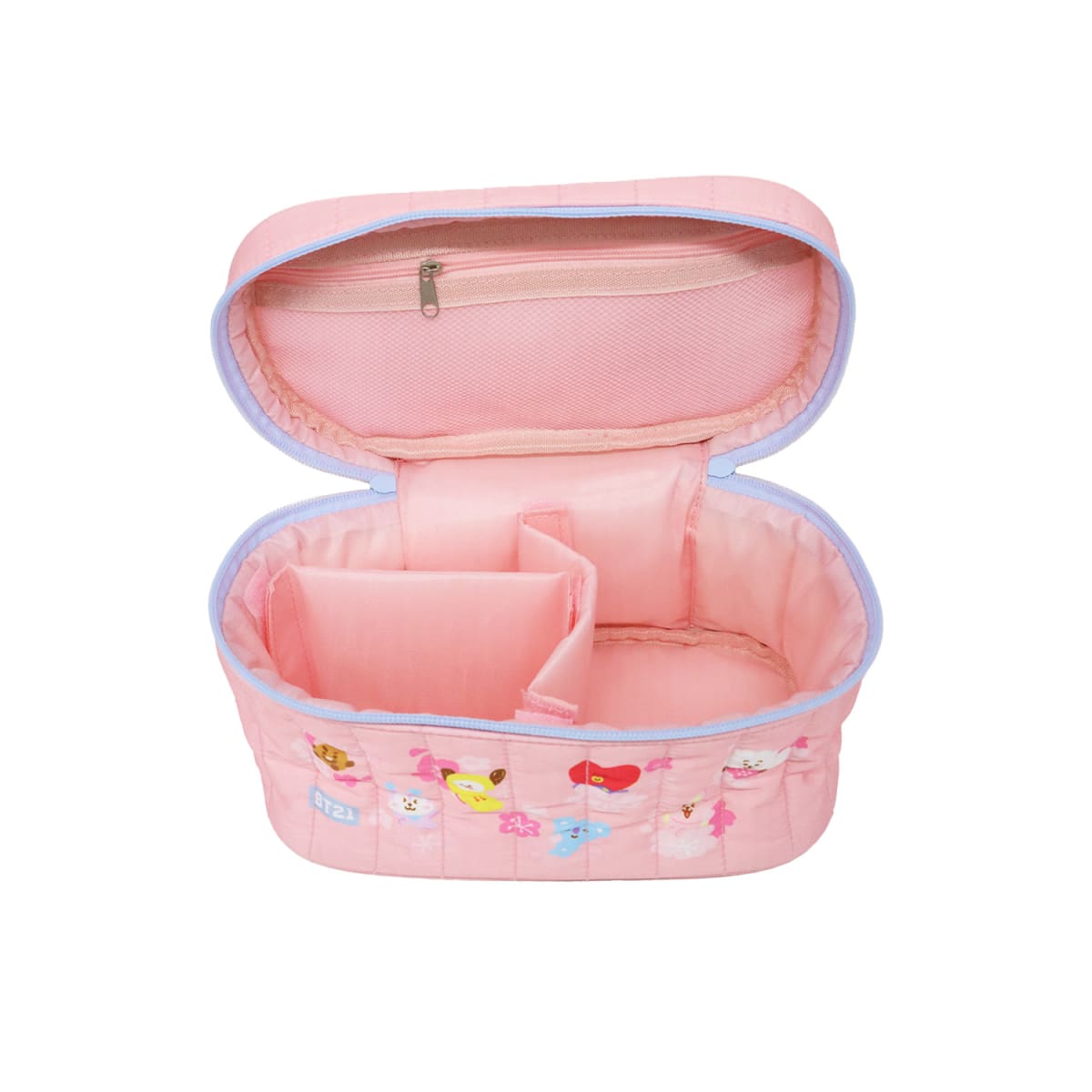 Neceser Cosmetiquero BTS BT21 Kawai Rosado3