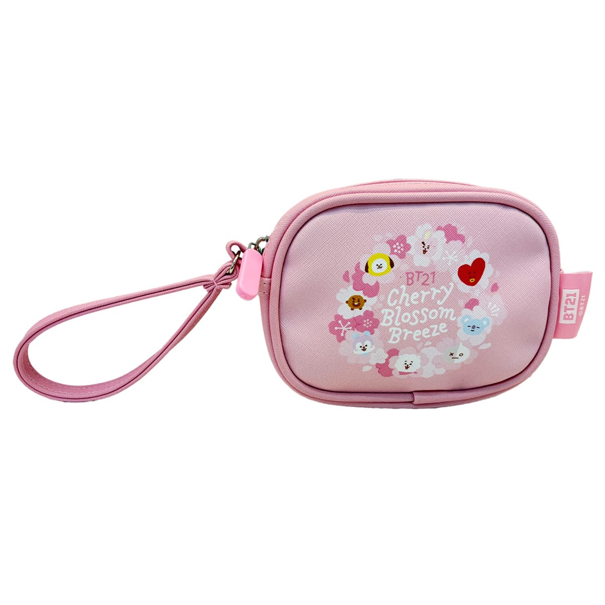 Neceser con Correa Cosmetiquero BTS BT21 Kawai Rosado 0