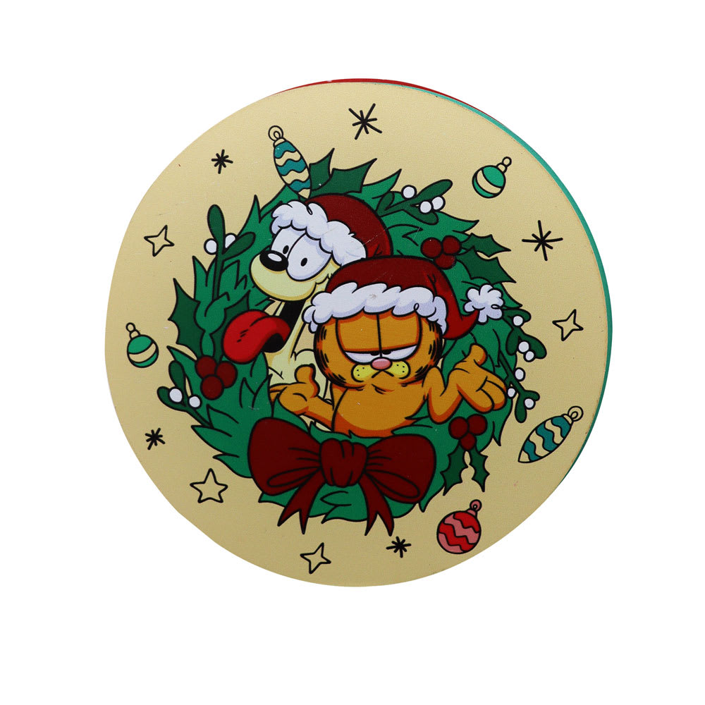 Set de Posavasos Navidad x4 Garfield2