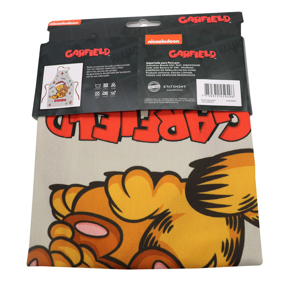 Mandil Delantal de Cocina Niño Garfield 45x55cm3