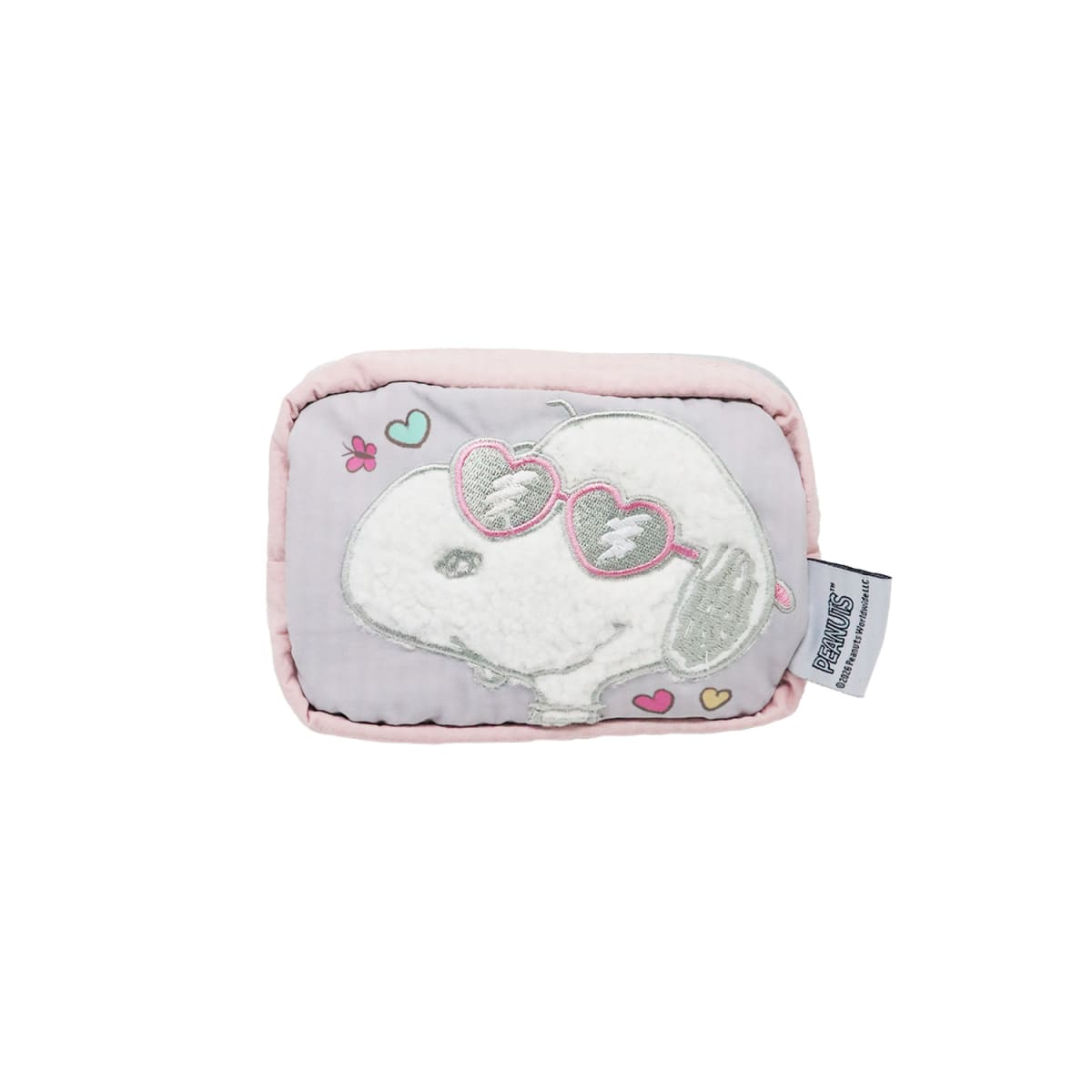 Bolso + Estuche Snoopy Rosado3