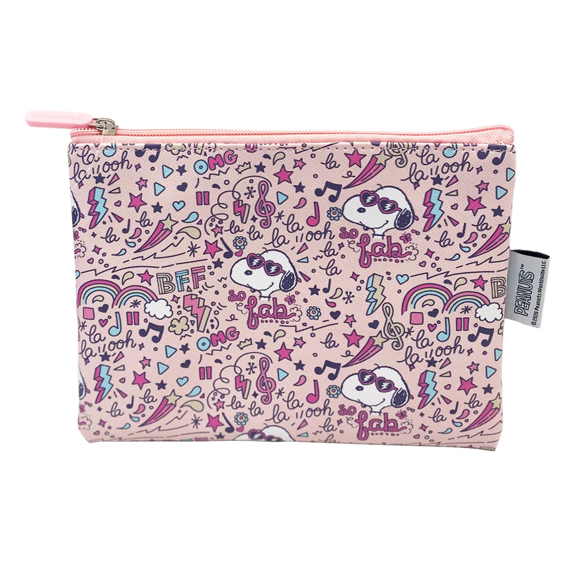 Set de Neceser Cosmetiquero x3 Snoopy Rosado2