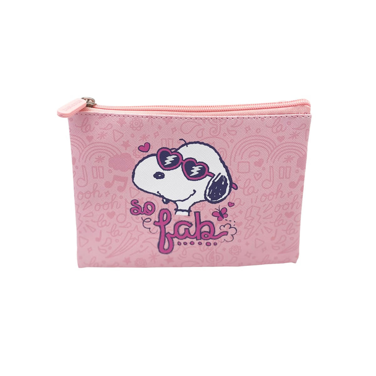 Set de Neceser Cosmetiquero x3 Snoopy Rosado3