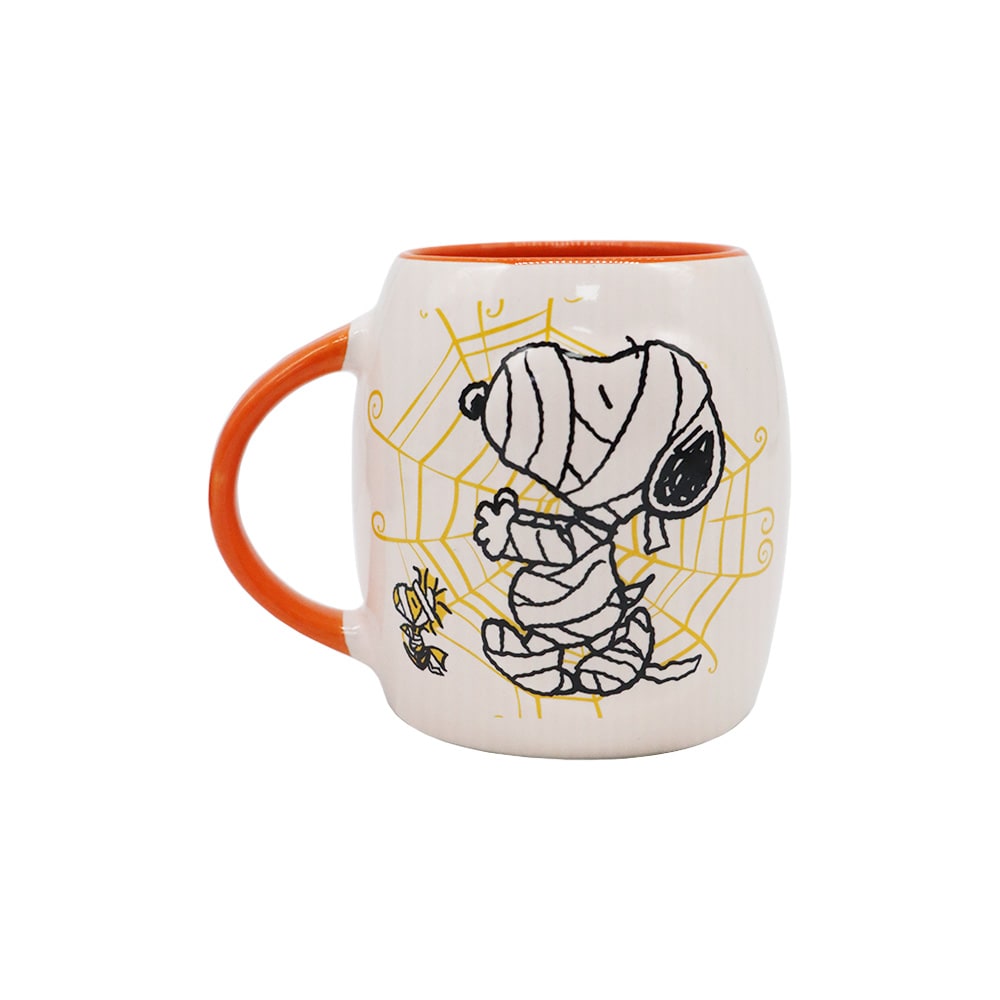 Mug Taza Ceramica Snoopy Halloween Momia 480 ml 0