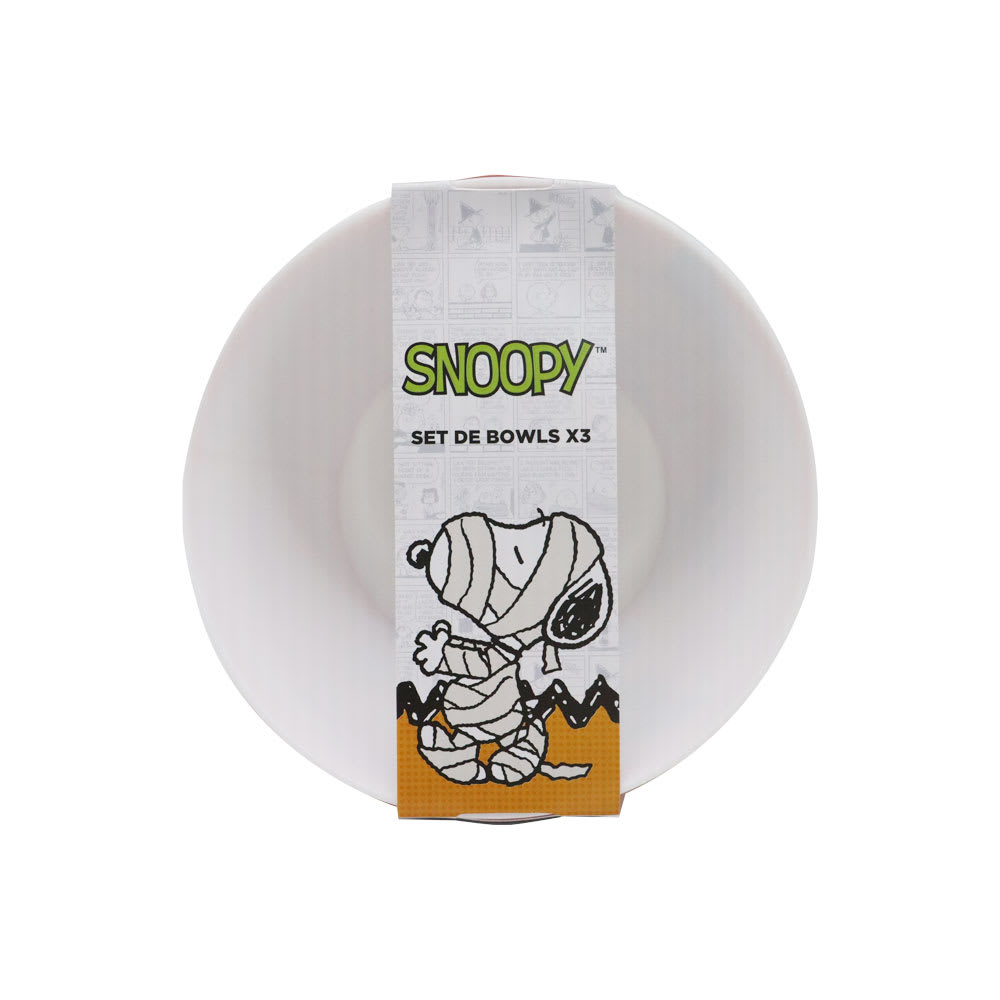 Set de Bowls x3 Snoopy Halloween 360 ml4