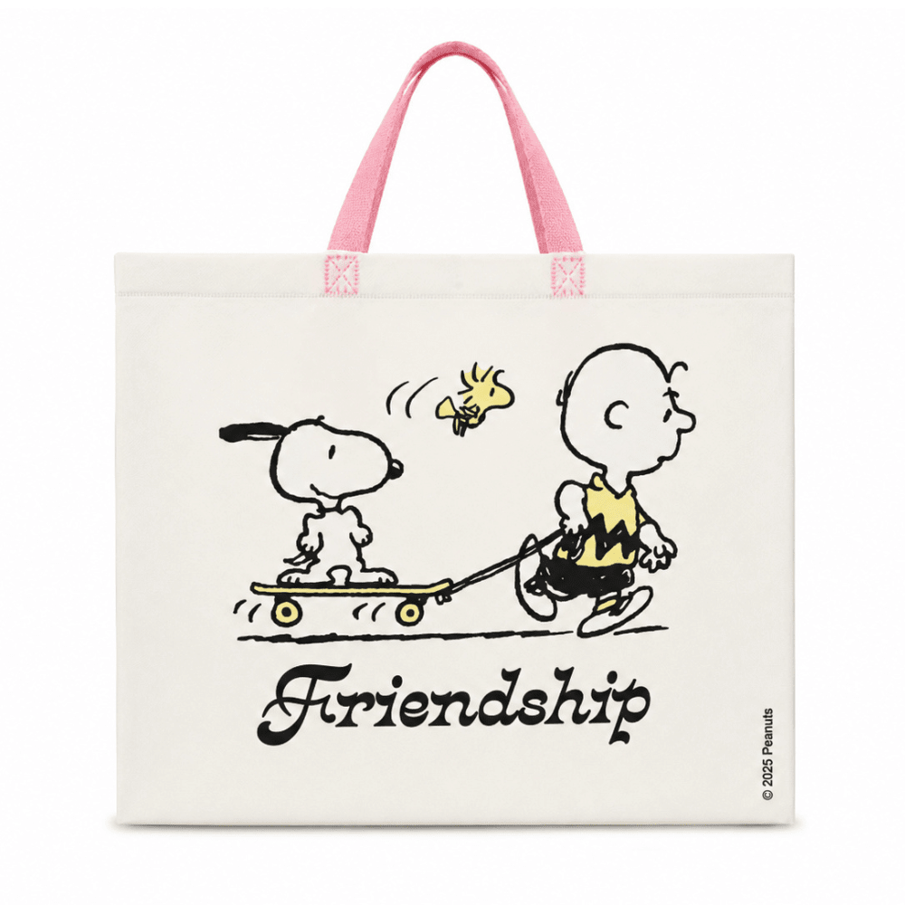 Bolsa Reutilizable Snoopy Peanuts Celeste 39 x 44 x 18 cm 0