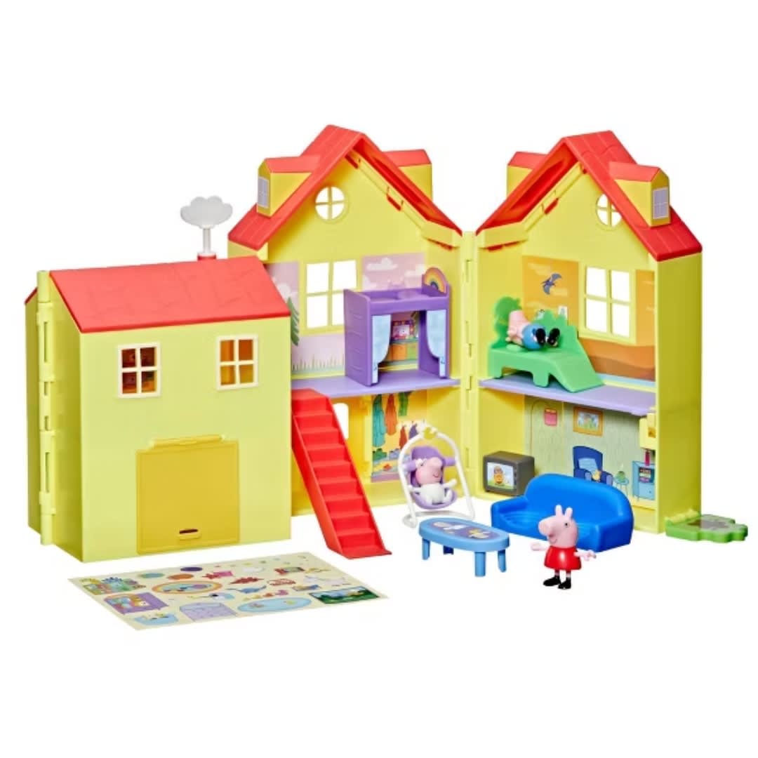 Casa Grande de Peppa Pig con Evie la Hermanita Set de Juego Infantil3