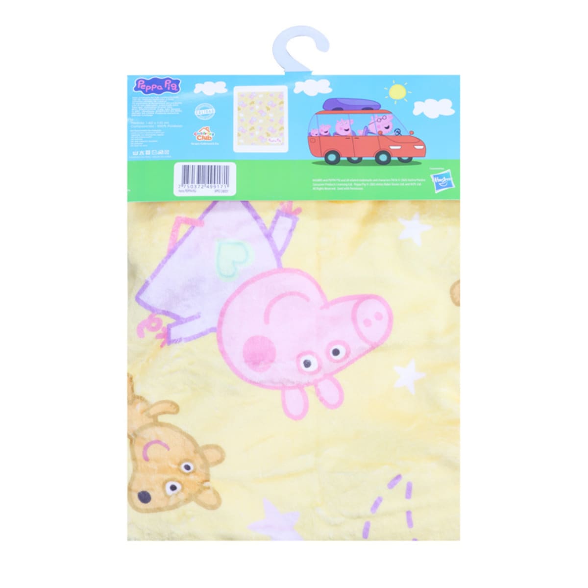 Manta Suave Peppa Pig Evie Durmiendo 140x100 cm2