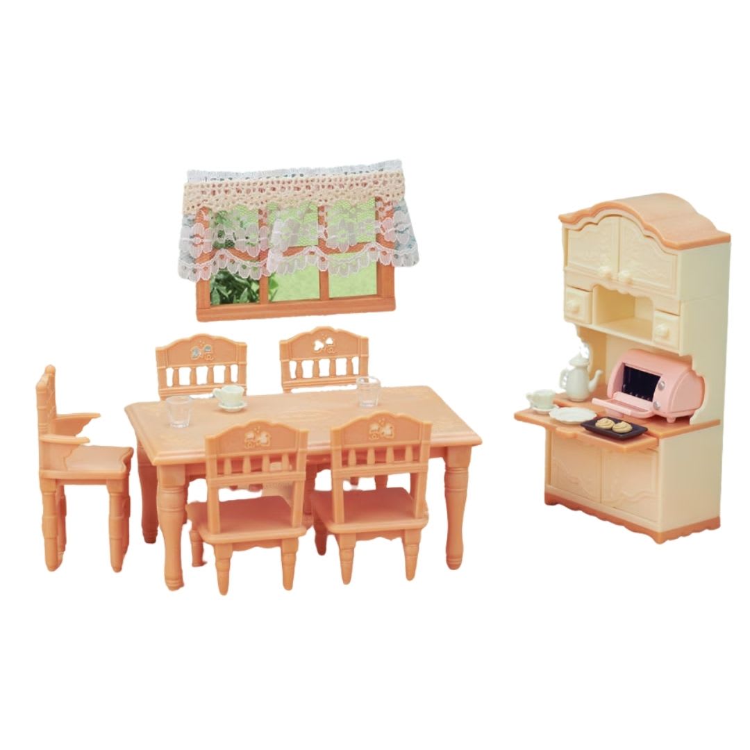 Juguete Sylvanian Ternurines Set de Comedor2